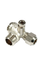 NON RETURN VALVE MALE HORIZONTAL WITH NUT