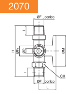 FLANGED PRESSURE GAUGE COCK