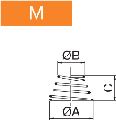 SPRING FOR NON RETURN-CALIBRATION-ONE WAY VALVES 