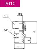STRAIGHT MALE CYLINDRICAL