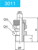 STRAIGHT MALE CYLINDRICAL