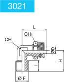 ELBOW MALE METRIC