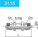 STRAIGHT BULKHEAD UNION