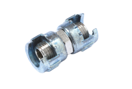 STRAIGHT CONNECTOR BAYONET/MILLED NUTS -3615-