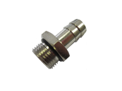 HOSE CONNECTOR MALE CYL. WITH O-RING -3738-