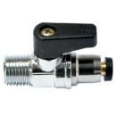 MINI BALL VALVE MALE CONICAL-TUBE
