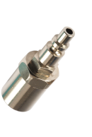 QUICK COUPLING WITH SLEEVE FOR RUBBER HOSE