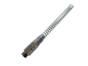 SWIVEL STRAIGHT MALE CYLINDRICAL WITH SPRING