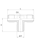 TEE BAYONET 