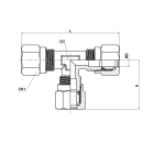 TEE CONNECTOR UNIVERSAL