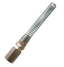 STRAIGHT FEMALE SWIVEL WITH SPRING
